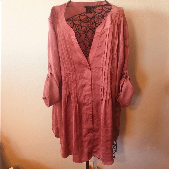 Ann Taylor Tops - Burgundy Woman’s Blouse
